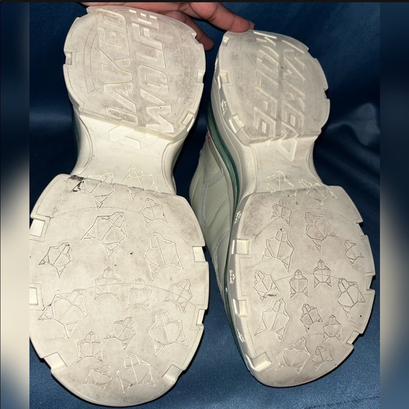 Naked Wolfe Fighter Cloud Sneakers Worn, size 38 US 8 in women’s